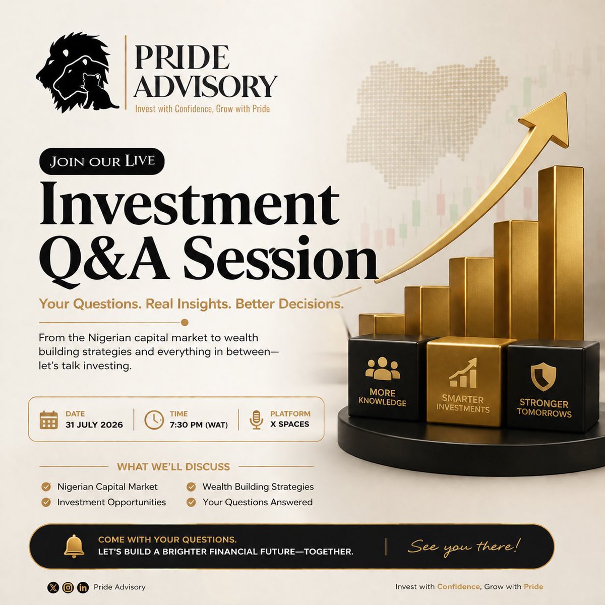 pride_advisory's tweet photo. Investment Q&amp;A session coming up tomorrow 
https://t.co/xGZevioSll https://t.co/P2ODGFRCmW