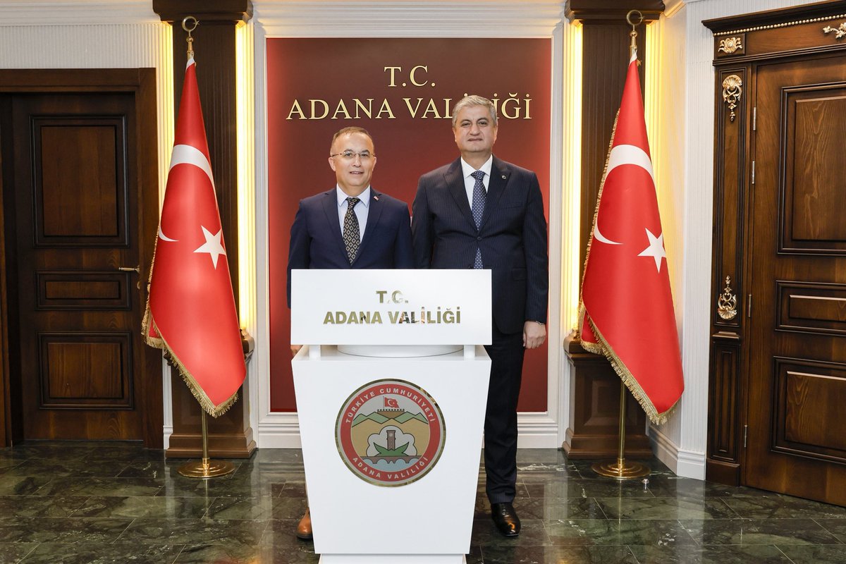 kemalcebervali's tweet photo. Kilis Valimiz Sayın Ömer Kalaylı ile birlikte Adana Valimiz Sayın Mustafa Yavuz’u makamında ziyaret ederek hayırlı olsun dileklerimizi ilettik.

Kendisine yeni görevinde başarılar diliyor; Adana, Gaziantep ve Kilis arasında var olan güçlü iş birliği ve koordinasyonun daha da gelişerek devam etmesini temenni ediyorum.

Misafirperverlikleri dolayısıyla Sayın Valimize teşekkür ediyorum. 🇹🇷

@KalayliOmer 
@valiyavuz