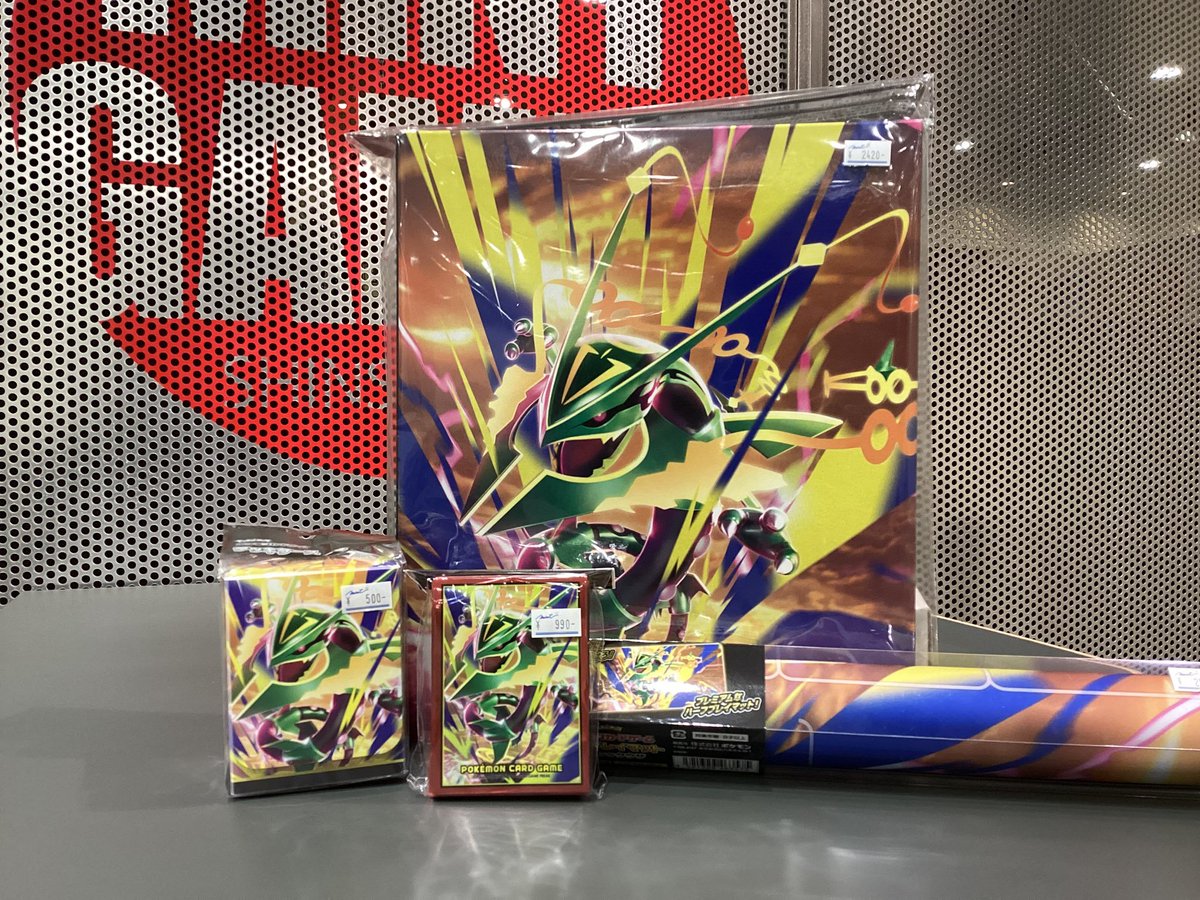 ✨【#MINTGAMES心斎橋 新商品情報】✨ □デッキケース メガレックウザ