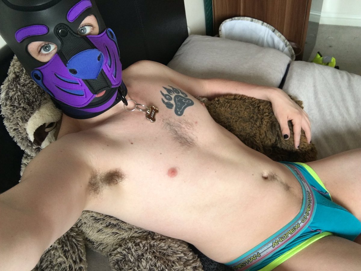 pupsamx's tweet photo. Lay your head on my chest and let’s cuddle 😉 good boy 🐶

#gay #puppyplay #goodboy #cuddle #bdsm #kink #jockstrap #underwear https://t.co/aZ8ImFwZDA