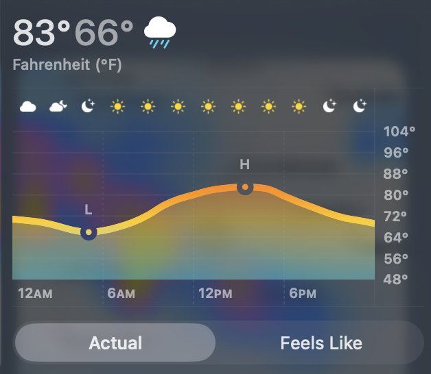 ToddMazzaCIO's tweet photo. Sometimes Apple's #weather app is absolutely irritating. @Apple https://t.co/iBeDuoReqm