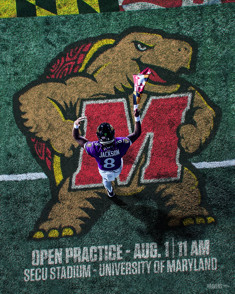 Ravens's tweet photo. Can't wait to see everyone tomorrow! 

@umterps @TerpsFootball https://t.co/h9g3RJEdQC