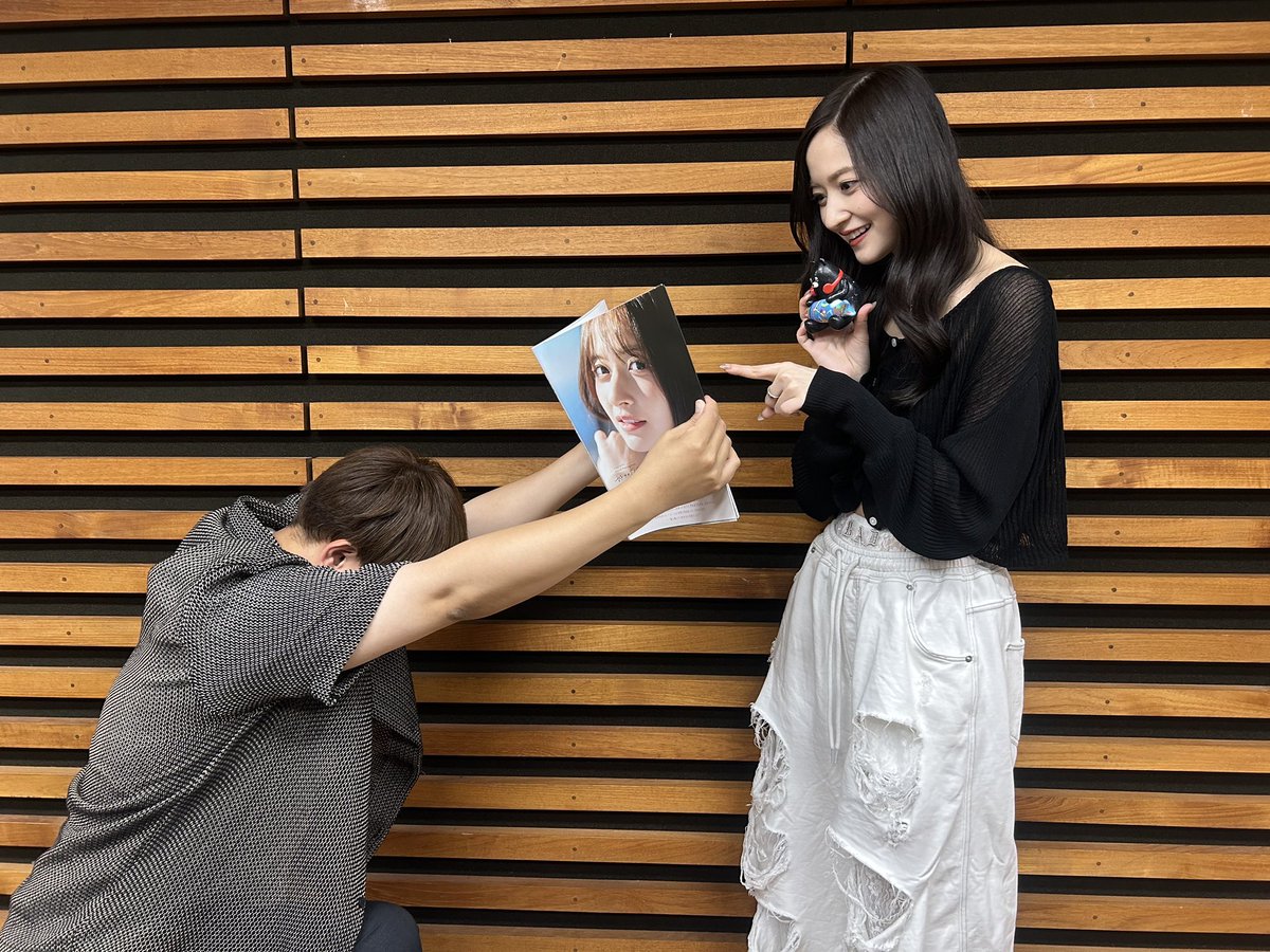 namarasonymusic's tweet photo. ／
明日の #ちゃんぐま通信 .ᐟ.ᐟ🧸🐟
⏰7/31(金)20:40頃～
📻 AIR-G' #イマリアル
💜#乃木坂46 #金川紗耶 のイマレコ！
＼ 
明日は‼️
ご褒美争奪！バトリアル最終対決🔥
🎶選曲センスバトル🎶

お楽しみに🧸

#好きのグラデーション 発売中📚🎀
＠saya_1stphoto
 #radiko 
https://t.co/6k5AUajZrf https://t.co/WlYXpvfbHF