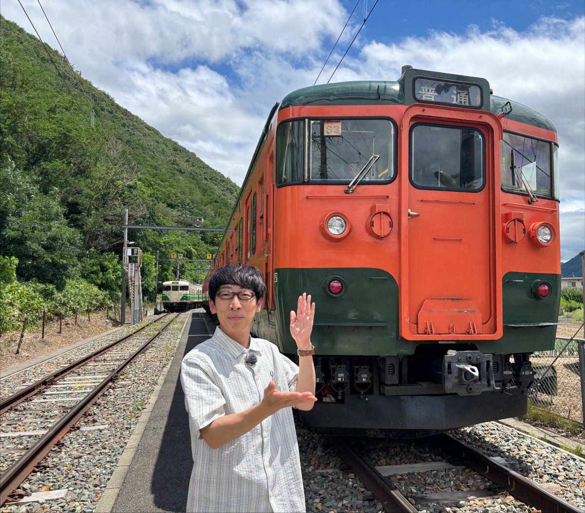 DHyoshikawa's tweet photo. 鉄オタ選手権、新作放送です✨

『鉄オタ選手権〜長野電鉄＆しなの鉄道の陣〜』

8月9日（日）午後1時00分
NHK BSP4K

8月29日（土）午後5時50分
NHK BS

#長野電鉄
#しなの鉄道
#鉄オタ選手権 https://t.co/Xc5Ensi3XA