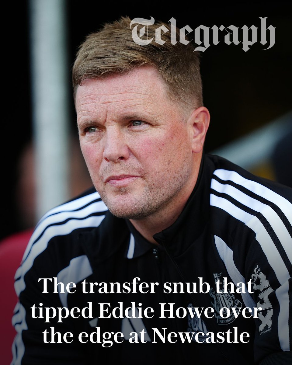 TeleFootball's tweet photo. In the space of a year, Newcastle have sold star striker Alexander Isak, their best winger Anthony Gordon and one of the best midfielders in the country Sandro Tonali.

The club has also missed out on virtually all of their first-choice transfer targets this summer too. Víctor Muñoz went to Liverpool, James Trafford chose to join Leeds United, midfielder Johan Manzambi signed for Aston Villa and even teenager winger Zadok Yohanna opted to sign for Brighton.

Telegraph Sport understands it was missing out on Manzambi that tipped Howe over the edge.

@LukeEdwardsTele has the inside story on why Eddie Howe decided to leave Newcastle ⤵️
https://t.co/3euVQfECHQ