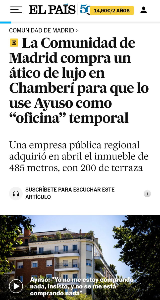DianMayme's tweet photo. Cuando han cogido con el carrito de los helados a AYUSO, ahora vende el ático para pagarle la reconstrucción de la finca quemada  CARLOS SAINZ, con domiciliación fiscal en Mónaco para no pagar IMPUESTOS en ESPAÑA.
#Mañaneros30J https://t.co/Cz7nAk12yY