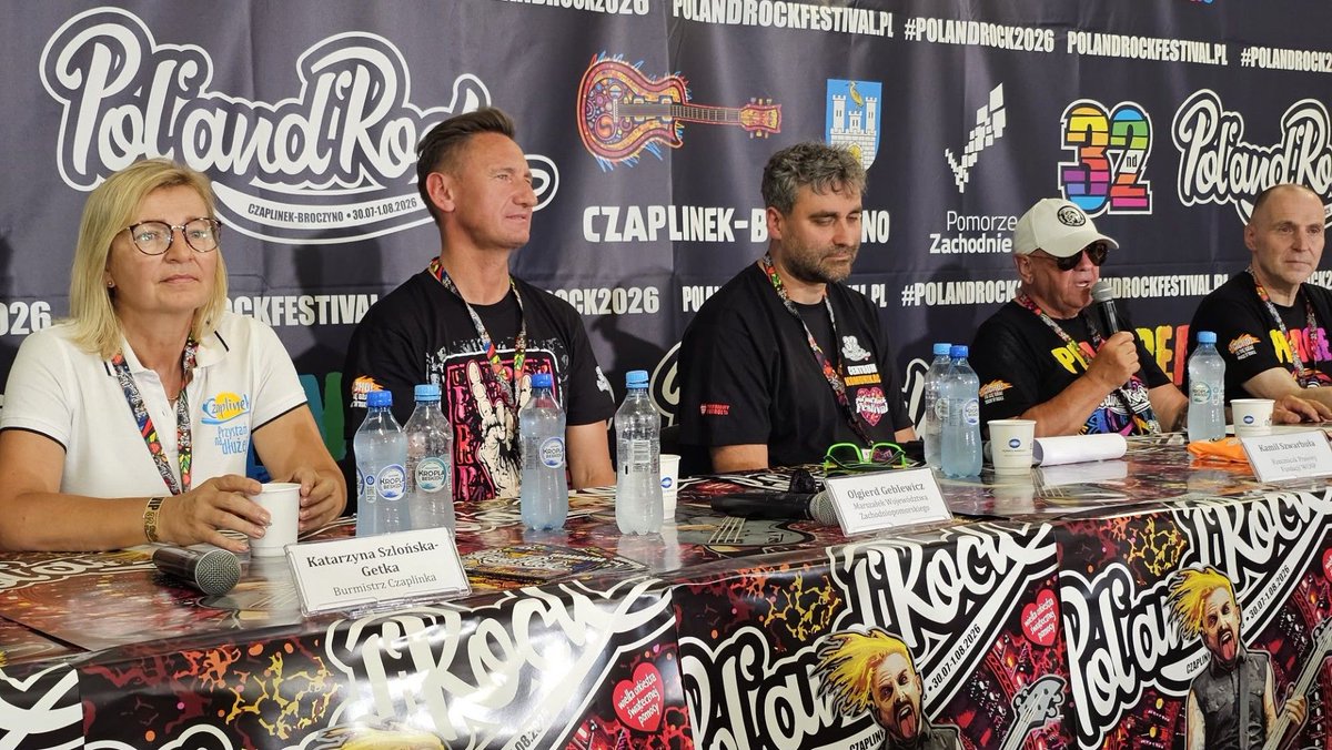 DSIDrawsko's tweet photo. Konferencja prasowa przed 32. Pol’and’Rock Festival. Jurek Owsiak i samorządowcy o przygotowaniach do wydarzenia
https://t.co/QSykaFK6yY https://t.co/BkzYKxTvgB