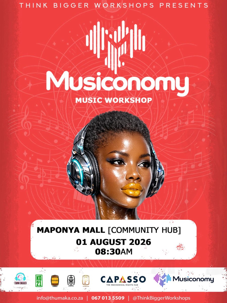 CapassoHub's tweet photo. CSI Recipient Spotlight | KO 21 Music Workshops 🎵

Meet our next CAPASSO CSI recipient, the KO 21 Music Workshops, founded by musician, filmmaker, and entrepreneur Thuso "Jovislash" Mamorare.

#CAPASSOCSI #MusicDevelopment #MusicBusiness #MusicEducation #SouthAfricanMusic https://t.co/9d0zJh36YO