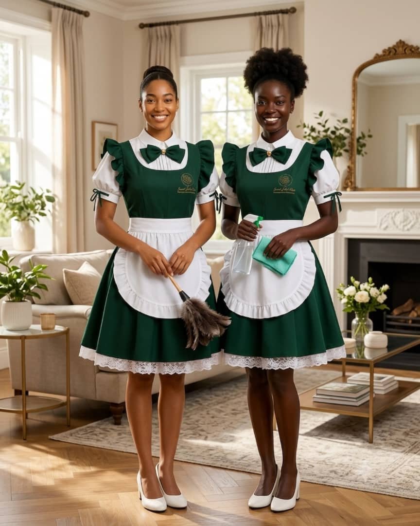 Julietsweetrose's tweet photo. Today, we're proud to unveil the official uniform for our Female Housekeepers—thoughtfully designed to reflect the grace, professionalism, and exceptional standards expected of those entrusted with caring for your home. https://t.co/zKji5QaQeu