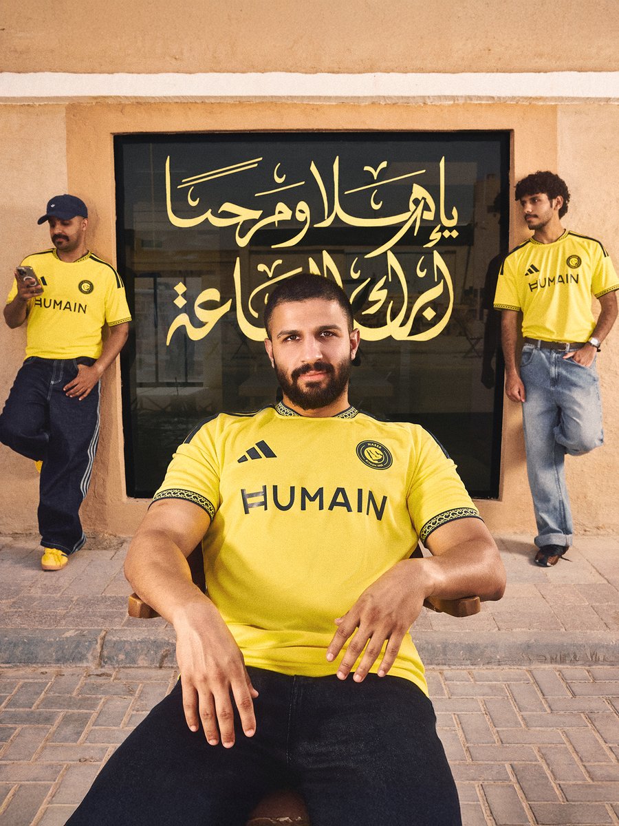 ariyadhiah's tweet photo. أديداس تعلن عن الطقم الأول لنادي #النصر الخاص بموسم 2026 - 2027 https://t.co/dovuwWNmf4