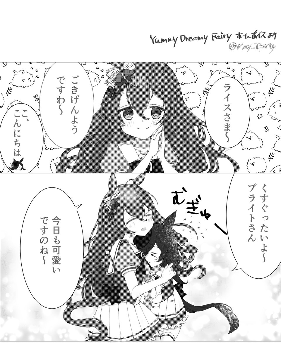 May_Tparty's tweet photo. メジロブライトさんって本当に可愛くてえ https://t.co/03vO6vUmZm