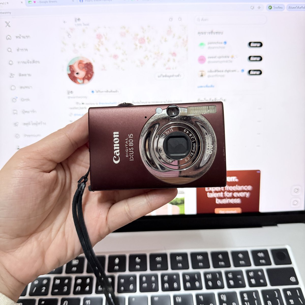 wantwonny's tweet photo. Canon ixus80is ixy20is ทำงานเต็มระบบ
โทนผิวขาว ปรับได้เยอะ ตัวฮิต รุ่น k.ลิซ่า k.ใบโพธิ์

🍒 4990฿

ได้ แบต สายคล้อง ที่ชาร์จ 

#กล้องดิจิตอล #กล้องดิจิตอลมือสอง #กล้องดิจิตอลคอมแพค #ส่งต่อกล้องดิจิตอล #ส่งต่อกล้อง ixus 80is ixy 20is https://t.co/EA53TvdD1U