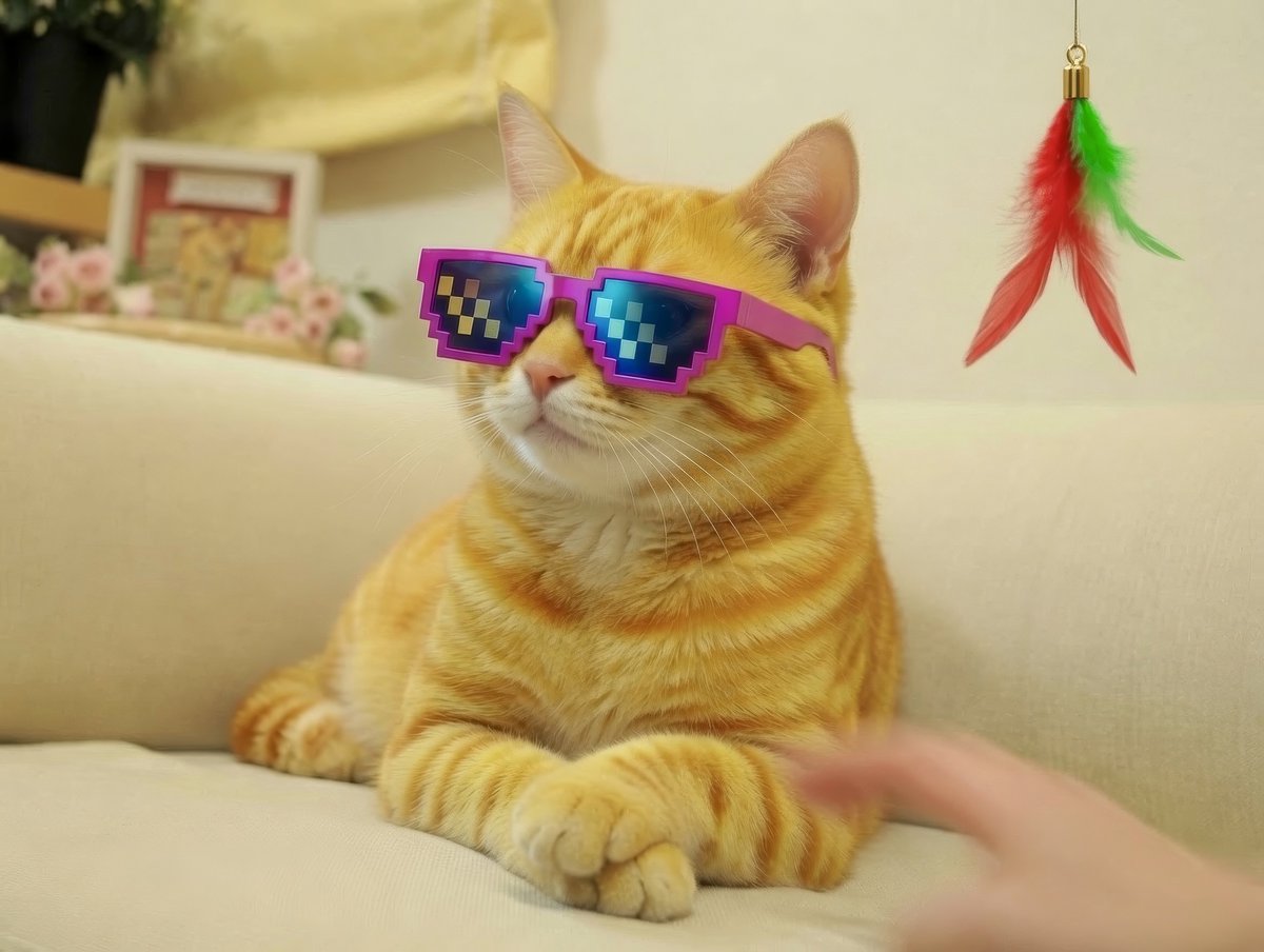VibeCoinOnAnon's tweet photo. fur real, this cat got that big legendary vibe 🐱🪶 https://t.co/FSH47UC8Ym