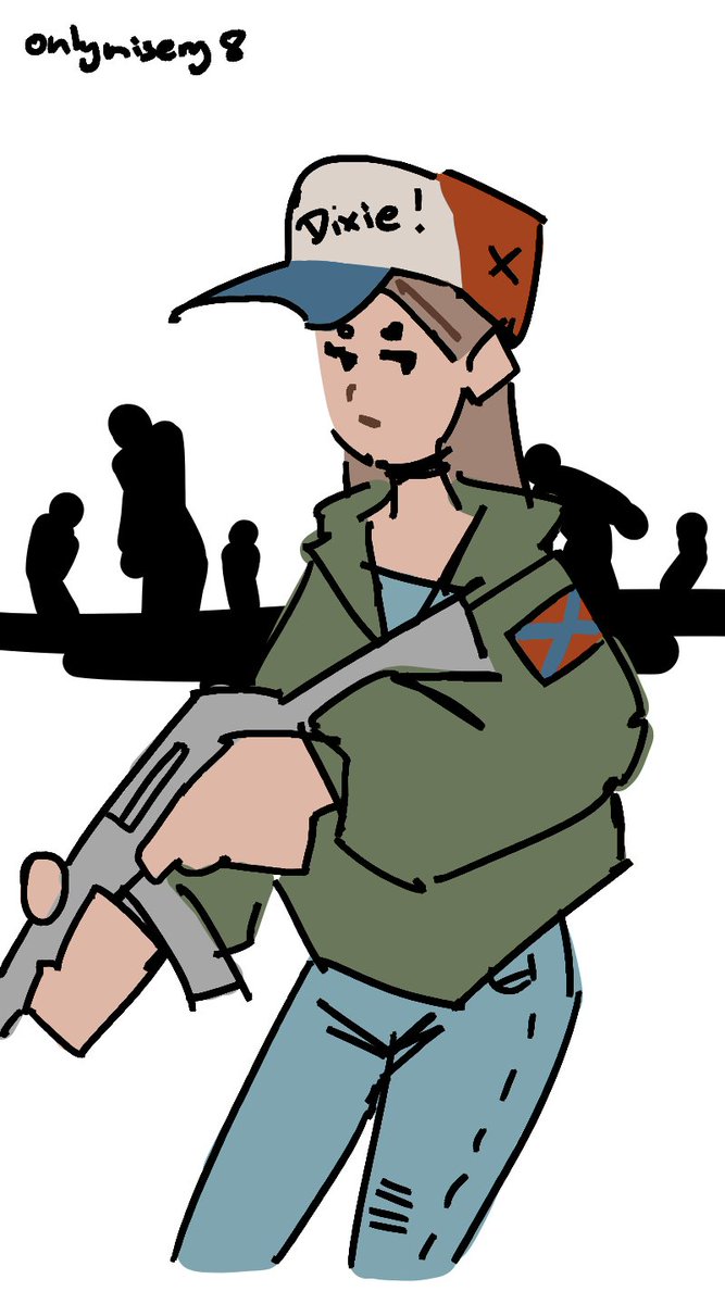 onlymisery8's tweet photo. my survivor girl. #zombies #cute #firealpaca https://t.co/BI2dOehqat