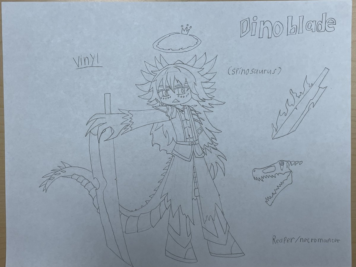 PatrickCha83958's tweet photo. Dinoblade (Gacha Club style/Sketchbook art)

VINYL

#fanart #gachaclub #gachanebula #dinosaur_gacha #dinoblade #spinosaurus https://t.co/FqfMCo9ZxB