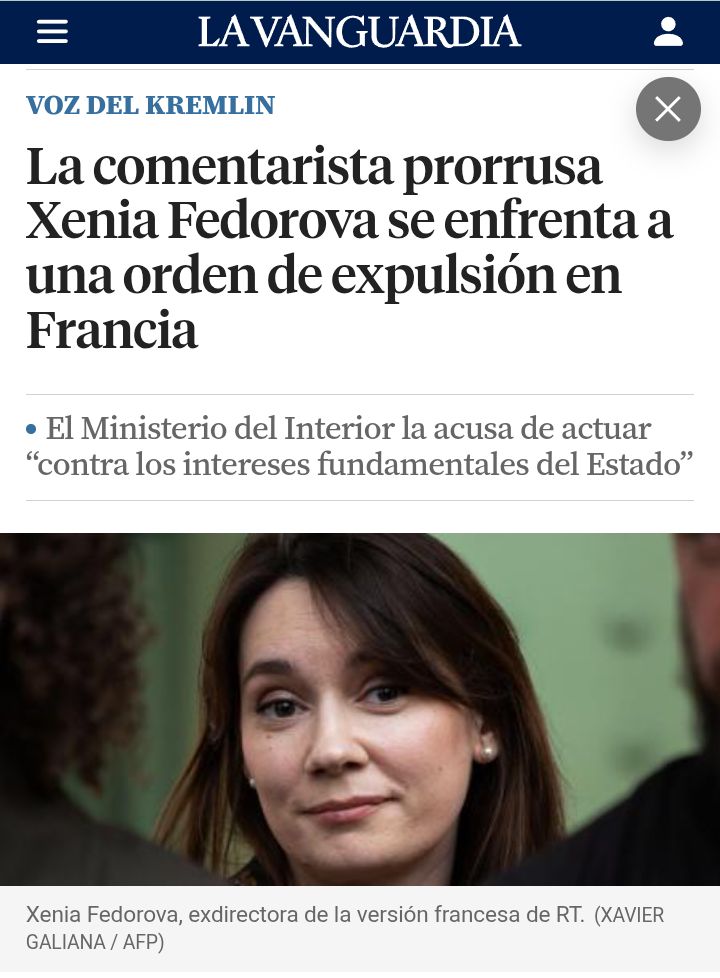 ciudadfutura's tweet photo. Llamar "prorrusa" a una rusa nacida en Rusia es cretinismo elevado al cubo, @LaVanguardia. https://t.co/hVfqIpBLTG