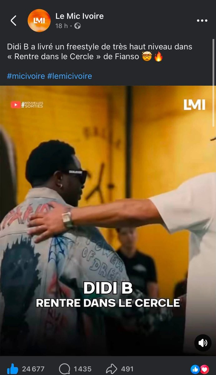 filsdegrdbassam's tweet photo. 🚨⚡️ Le rap ivoirien dormait ,on avait que TRK pour les Sold out et les faux disques du Vestarpen.

Hier , les médias rap ivoire ont bien graillé grâce à Didi B ⭕️,minimum 10k de likes.

Même Rap King au visage complexe a sauté sur le CKO de Bodouin pour gratter un peu de likes. https://t.co/lb1thKBw9W