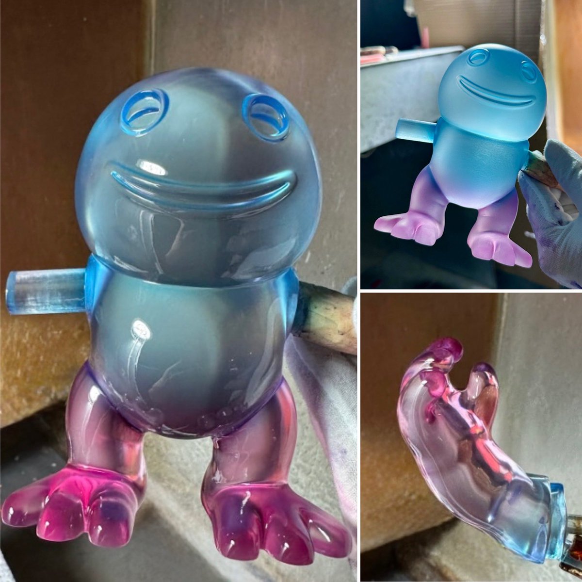 cryptobiart's tweet photo. 6” prototype.
#collectibles #arttoys #figure 
(Work in progress) https://t.co/x1p5SFd9WL