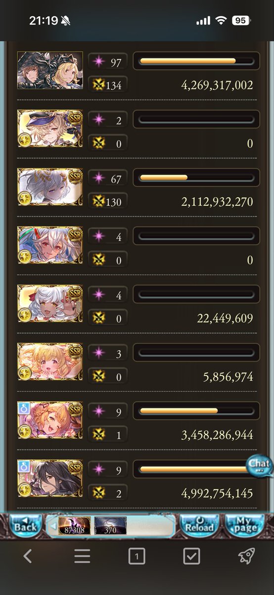 loveloverinrin's tweet photo. ヴェルサシア光ソロで最後の神撃1巡目の固定ムーブ中に何故かロザミアとヴァジラの���義ゲージが急にMAXになってて奥義打ち出したんですけど、何か理由分かる方いますか…？
#グラブル https://t.co/hHuNvB0JW4