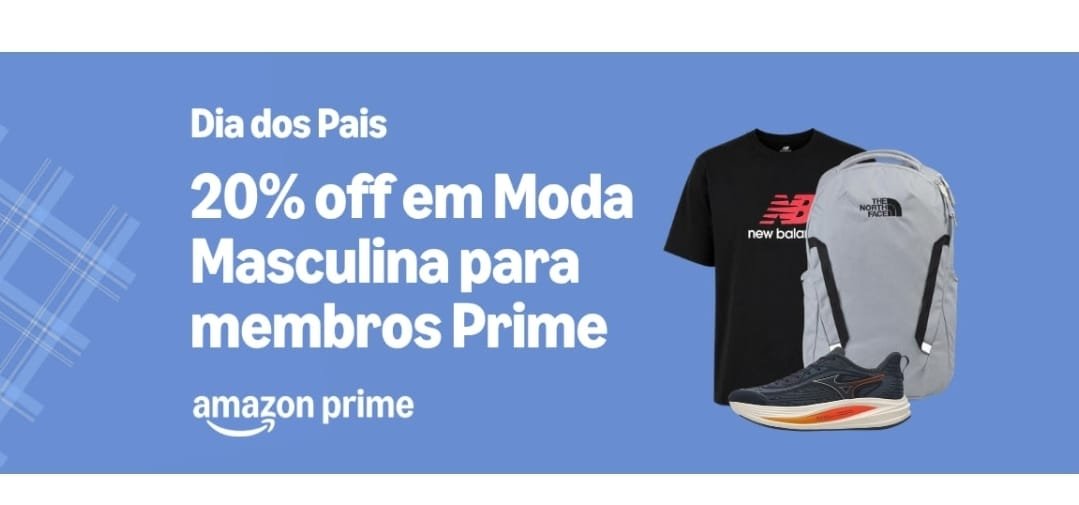 promosdapaah's tweet photo. 🔹 Dia dos Pais Amazon 
Exclusivo para membros Prime

💰 20% off em Moda Masculina
🏷️Desconto aplicado na finalização da compra!

 ╰┈➤   https://t.co/5fbti4ibvF

✨🔹   Assine amazon por 3 meses por apenas: R$9,90
               https://t.co/hw3Gvhl83C

anuncio | publi | https://t.co/J00oZysazV