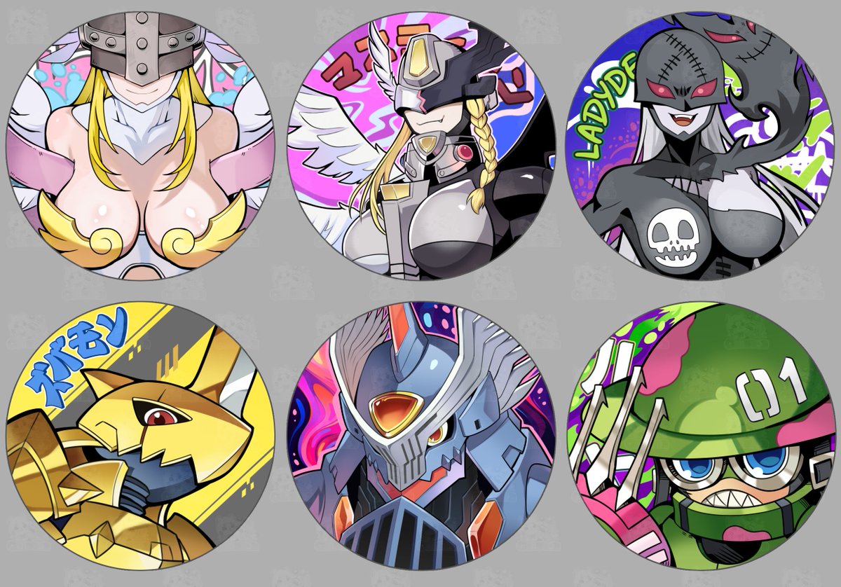 Cunomon's tweet photo. Huge thanks to the amazing Taiwan Digimon fan community DMPC for commissioning this set! ❤️

Let me know your #1 in the comments! Also feel free to tag your Digimon friends~

#Digimon #デジモン #DigimonUP https://t.co/bBEfzNsvKP