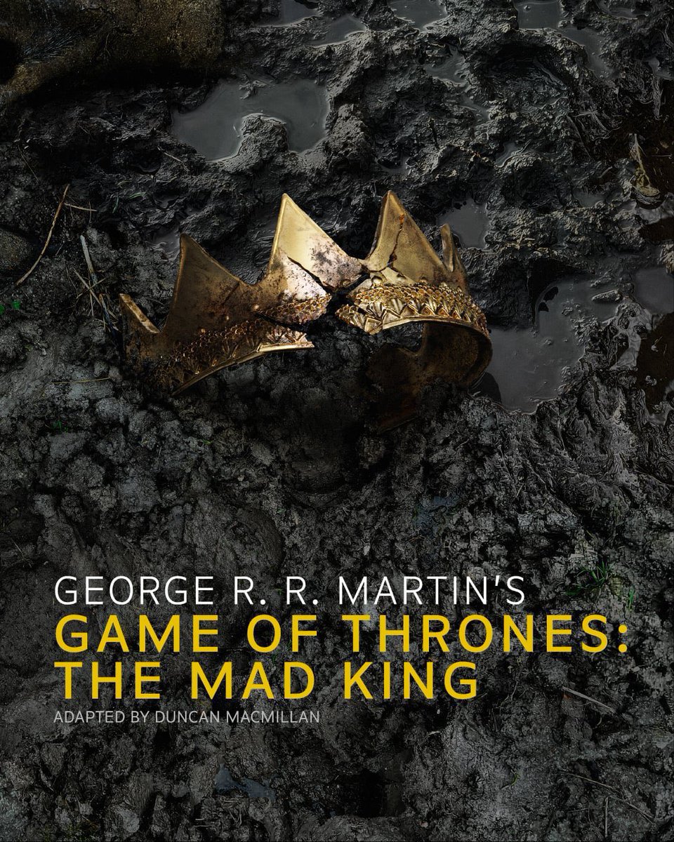 westerosies's tweet photo. First look at Michael Shaeffer as King Aerys II Targaryen in ‘GAME OF THRONES: THE MAD KING’ stage play. https://t.co/HPm6DQhC9k