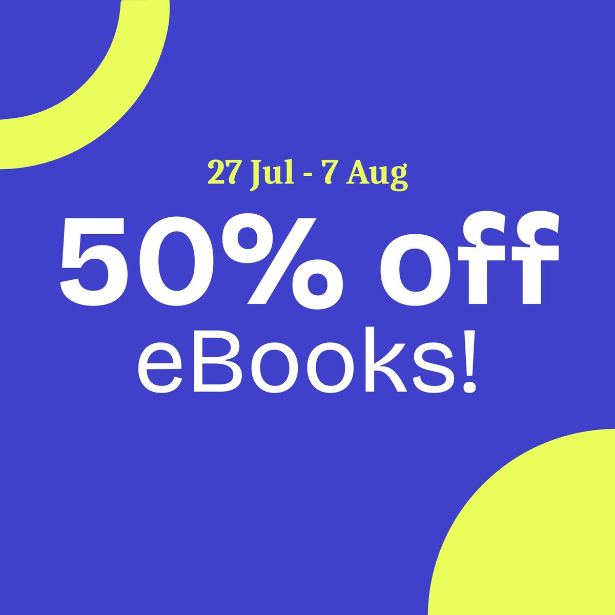 boydellbrewer's tweet photo. Heading away this summer? Take your bookshelf with you!

💙 Save 50% on all eBooks
👉 1000's of titles available
😀 Add to basket and start reading instantly
✔️ Discount automatically applied at checkout

Shop eBooks: https://t.co/OKr0ol3h4k https://t.co/86G9IZz2sU
