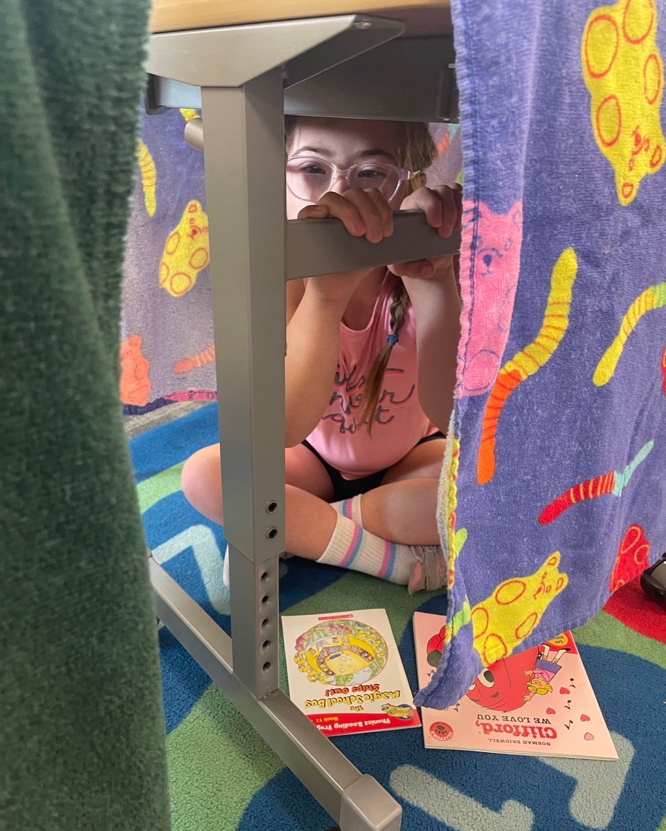 WMPublicSchools's tweet photo. 🏰Building Forts & Cozying Up with Books!
😊Check out our Royal summer school readers taking a cozy break inside their forts! 📚
#WMES #WMSummerSchool #WMRoyalPride https://t.co/nxMoLhOBWy