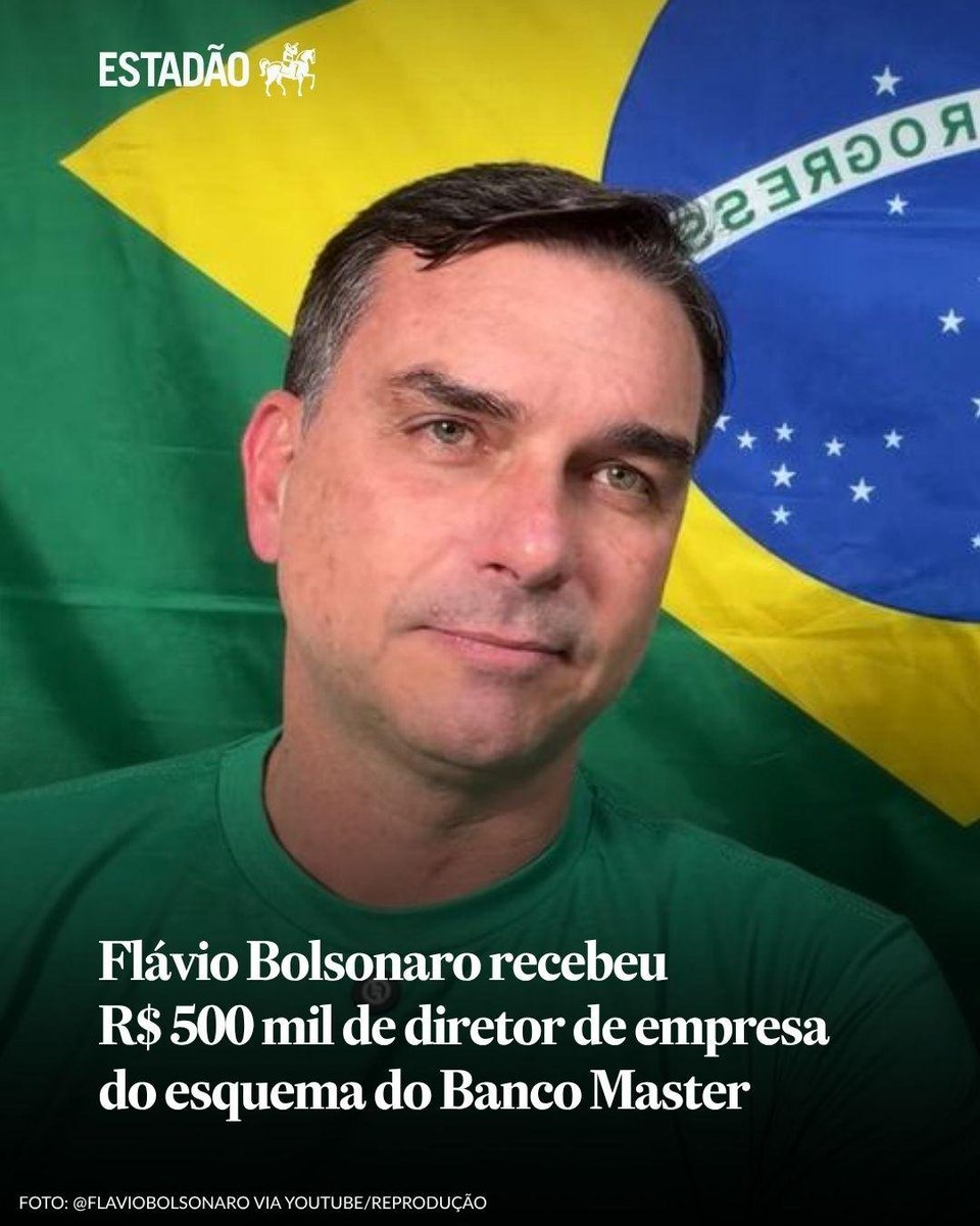 iolandofagundes's tweet photo. @BlogdoNoblat O Flávio Bolsomaster deveria estar preso e não ser candidato. Cadê a prestação de contas do dinheiro sujo que o Vorcaro deu pro Flávio? https://t.co/g4ZuHTh7Ns