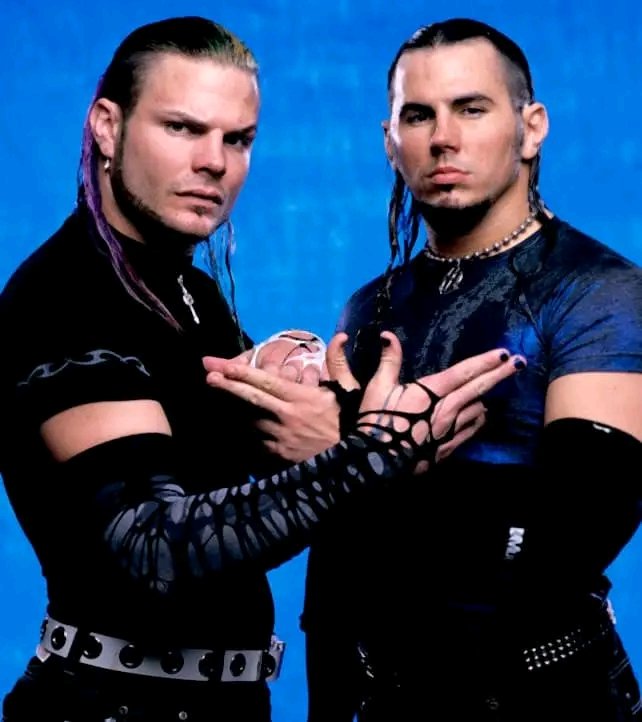 Eromina_Mutairu's tweet photo. Who are the Hardy Boyz' greatest rivals of all time? https://t.co/KuRAX2I2Yr