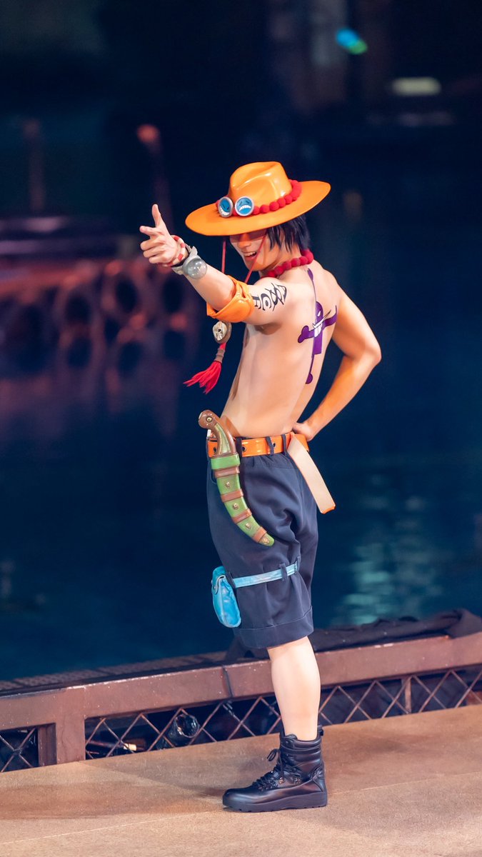 d7suke's tweet photo. USJ ユニバ
ワンピース プレミアショー2026
 プレショ
’26年7月30日（木）

ようすけくん　エース https://t.co/B6swetMLfy