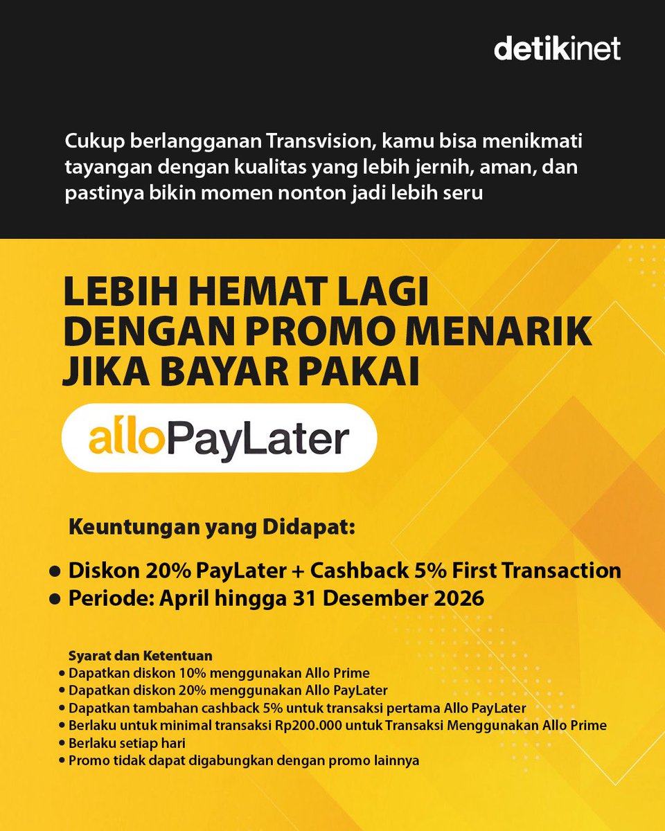 detikinet's tweet photo. Terus gimana cara nonton hemat tapi tetap aman? https://t.co/lrCTQ0xGKr
