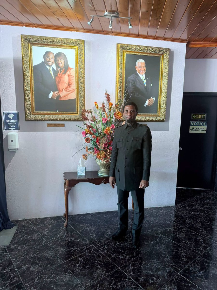 Apostleorokpo's tweet photo. Visit to Dr. Myles Munroe’s Church.

It was a great honour to visit The Bahamas Faith Ministry and stand in the place where the Partriarch Dr. Myles Munroe’s labour and legacy continue to speak. Though he has gone to be with the Lord, his impact, wisdom, and example remain a lasting inspiration. I am deeply grateful for the privilege of learning from and being mentored by him. His legacy lives on, and I will always honour the gift that he was to me and to the Body of Christ.