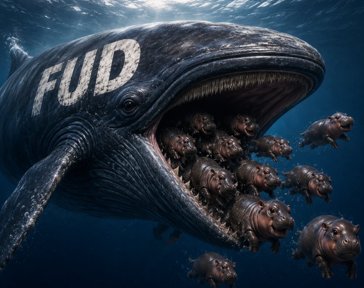 brotchen_cr3's tweet photo. Before you sell because of FUD, remember these 5 things:

1. FUD is temporary. Strong communities are built to last.

2.The biggest rallies often come after the toughest times.

3. No one can know who owns an on-chain wallet without verifiable evidence. Wallet addresses are like passports, ID cards, or bank accounts-they don't reveal their owner's identity on their own.

4. If the story hasn't changed, then what has really changed?

5. Patience has rewarded far more people than panic ever has.

Act on information, not fear.

#Brötchen is stronger than ever.💪🦛