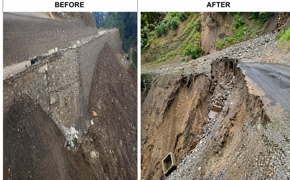 HiddenNews5's tweet photo. Critical Corridor Left Vulnerable: MP Unhappy Over Delayed Restoration of Pir Panjal Road
https://t.co/T4YXv2on85
#TheHiddenNews #PirPanjal #MianAltaf #BRO #Cloudburst #JammuAndKashmir #RoadRestoration #NationalSecurity #Defence #Parliament #BorderRoads #GroundReport https://t.co/B4ql0sdb2C