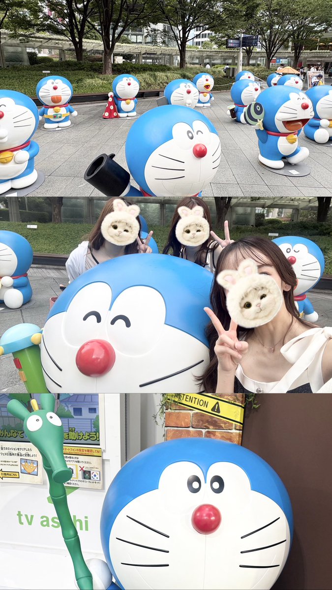 ryoren_xx's tweet photo. 今年もドラちゃんに会えた🌻🫧♡ 
#サマステ2026 #テレ朝夏祭り #ドラえもん https://t.co/clSFUZdeyA