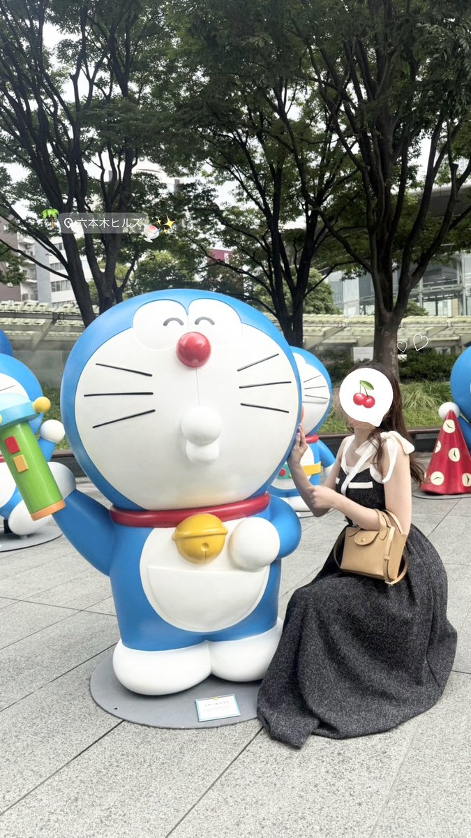 ryoren_xx's tweet photo. 今年もドラちゃんに会えた🌻🫧♡ 
#サマステ2026 #テレ朝夏祭り #ドラえもん https://t.co/clSFUZdeyA