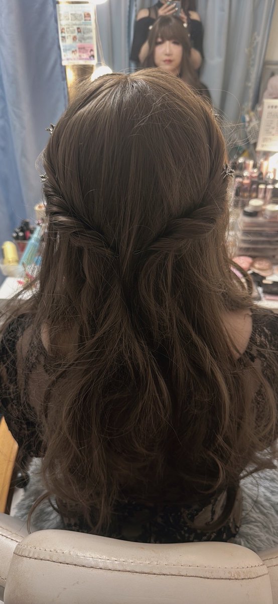 rina3436's tweet photo. はじめてのRAARさん(@salon_RAAR )キャバ嬢メイク((o(｡>ω<｡)o))
色々盛り盛りですが笑
無加工でこれはマジでヤバい(๑>ᴗ<๑)💞
 #RAAR  #女装  #キャバ嬢  #crossdresser https://t.co/x8B3svSuhX