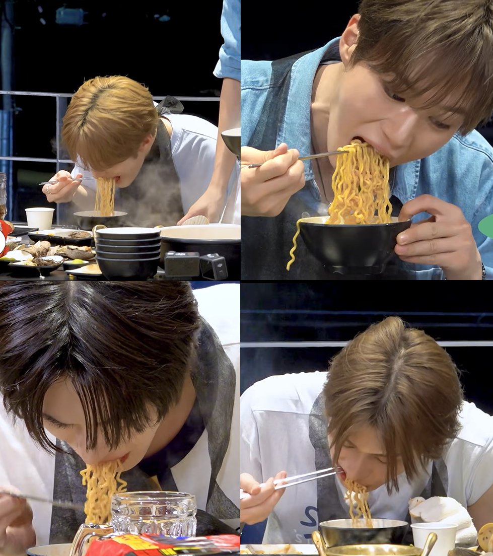 gume2222's tweet photo. 윗줄이랑 아랫줄 
면발 차이 준내 압도된다 https://t.co/gmKSkQvwxa