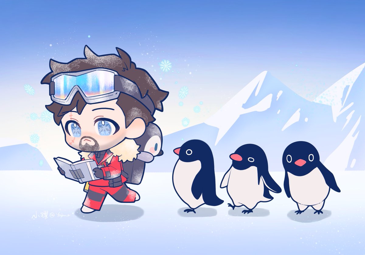 Yakuo_id5's tweet photo. 📕🐧🐧🐧🐧

#第五人格 #IdentityV #IdentityVイラスト https://t.co/gRAFBJWui9