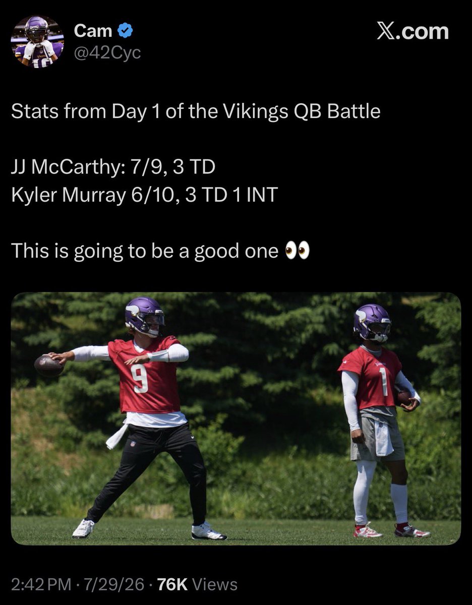 MnMilkMan84's tweet photo. @wakeupbarstool If this was your source, Cam has strikes for like the 6,346,593rd time… same dude that posts old camp clips and gets everyone. https://t.co/LahbLySBfg