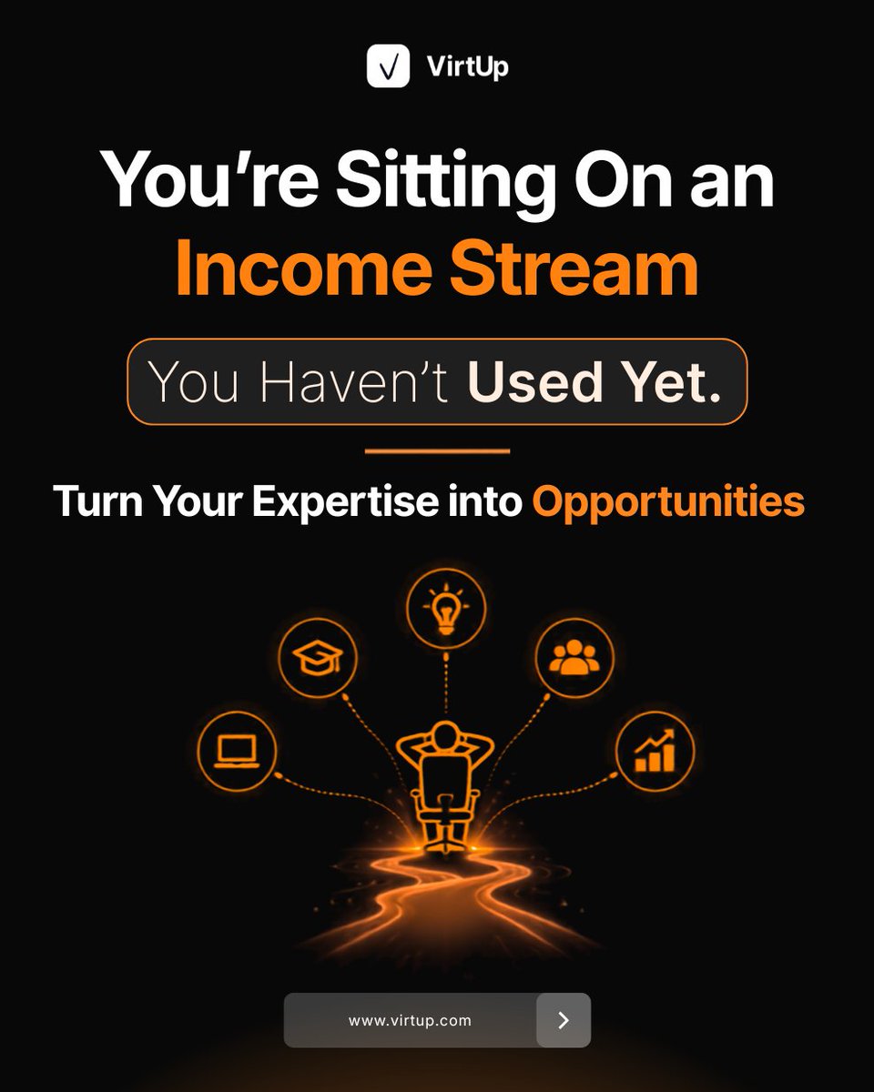 itisVirtUp's tweet photo. What if your next raise didn't require a promotion?

Years of experience solving real business problems have value far beyond one employer.

That's the opportunity the expertise economy is creating.

Your next opportunity starts here → https://t.co/0ygtGT3PlC

#CareerGrowth https://t.co/6jAMEMtswN