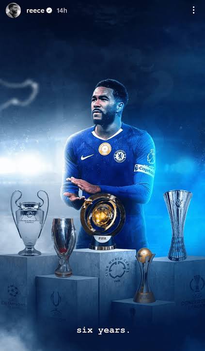EIOSpeaks's tweet photo. 🔵 CHELSEA PLAYER PROFILE 

👑 REECE JAMES
Captain. Cobham graduate. Champions League winner. 💙

🔥 Our leader. Our right-back. Our Blue.

⭐ Rate Reece James out of 10!

#CFC https://t.co/2lG2vwreds