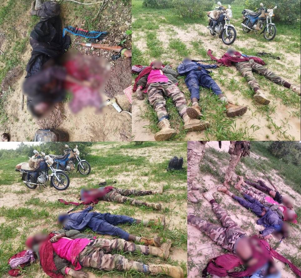 TheAfricaCorps's tweet photo. Le 29.07.26, lors d'opérations conjointes de reconnaissance et de recherche dans la région de Mourdiah, des soldats @TheAfricaCorps et @DirpaFa  malienne ont détecté un groupe de terroristes de la coalition FLA et JNIM* avec plus de 30 terroristes, se déplaçant en pickups et moto https://t.co/O2Wel6zQBh