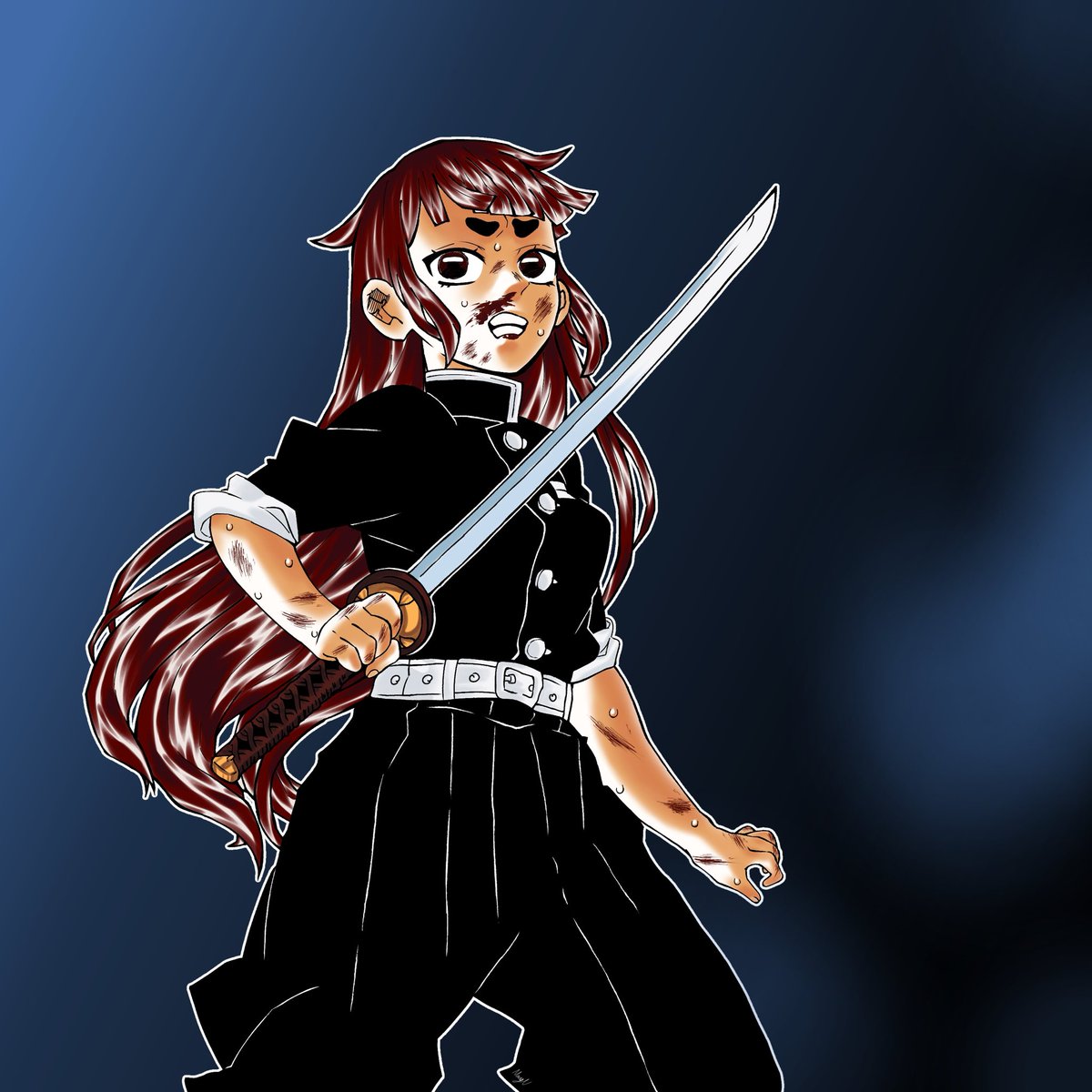Newgenzzzzz's tweet photo. Kny oc proper intro this time! Meet Yuui Toramaru! Iโll lore dump soonโฆโฆ
#kny #knyoc #oc #demonslayer #demonslayeroc #ocart #ocartist
SHES SUPPOSED TO HAVE FOUR BUTTONS IN HER UNIFORM I MADE A MISTAKE IN HER REFERENCE SHEET https://t.co/aP0edm0dpi