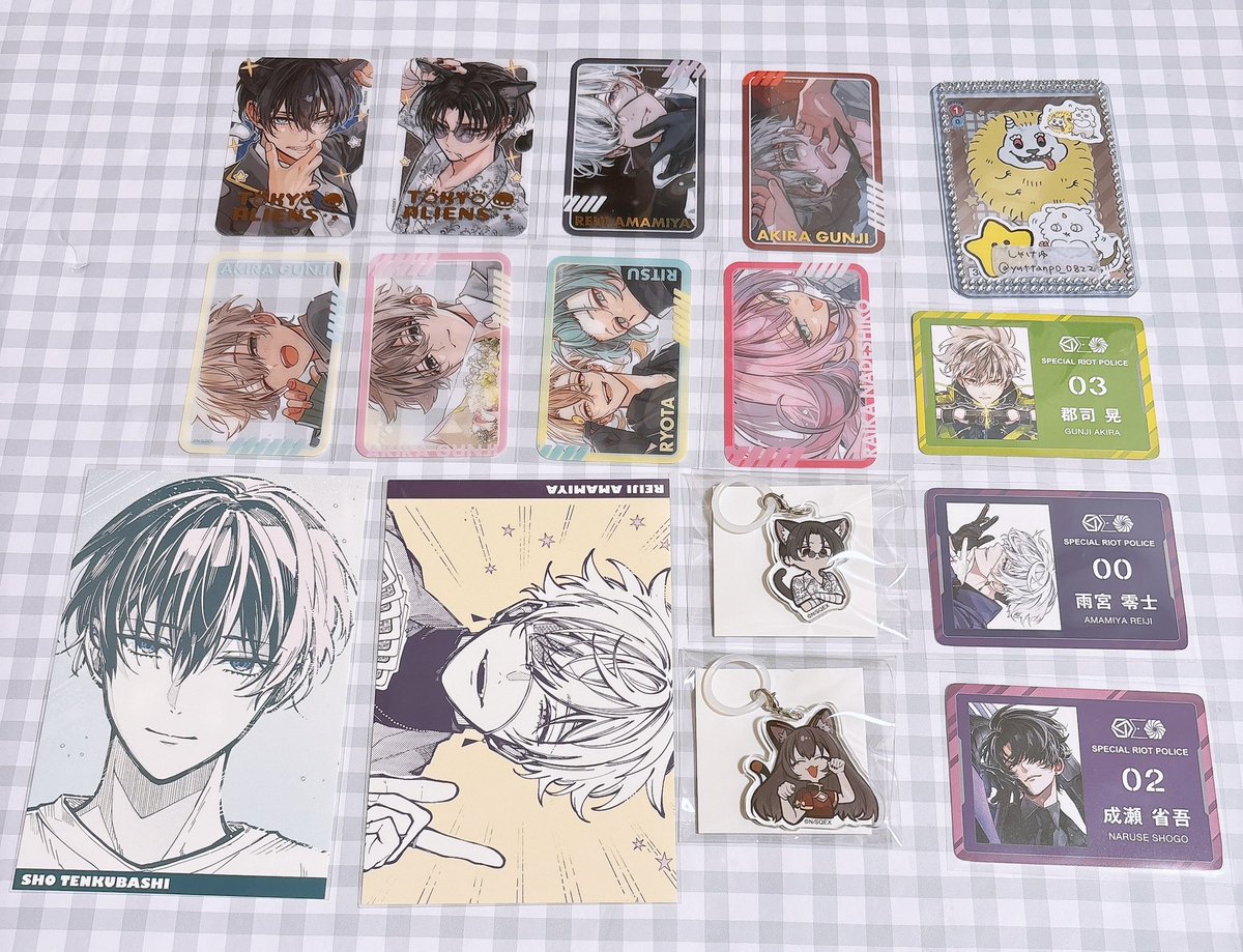 yuttanpo_0822's tweet photo. 【交換】東京エイリアンズ　ねこっこ
クリアカード　ポストカード　めじるしチャーム　アニメイト　特典

《譲》画像1
《求》画像2（兵吾・成瀬&amp;正木）

✔️初回様ツイフィ必読となります。
✔️多忙のため返信遅いです、無言リプ消し大丈夫です🙇‍♀️
✔️郵送交換のみ
どうぞよろしくお願い致します🌸 https://t.co/kqMgjRZXVd
