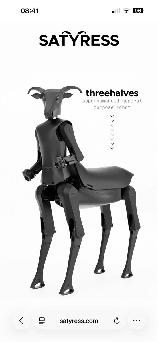 William_Btw's tweet photo. This goofy shit is actually a real thing being made? With all the talks of an AI Terminator? Cooked. https://t.co/BZQ7kIARp7