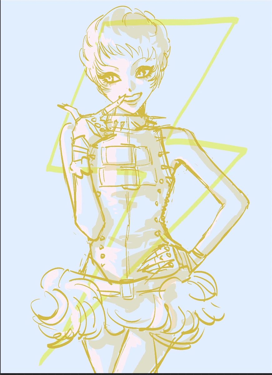 isa__rx's tweet photo. どう描くか悩むんだ 良すぎて https://t.co/WKR2ssdcyv