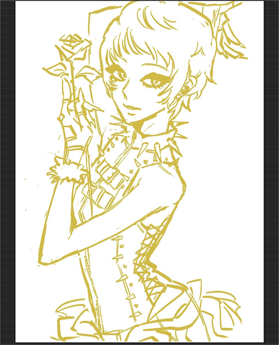 isa__rx's tweet photo. どう描くか悩むんだ 良すぎて https://t.co/WKR2ssdcyv