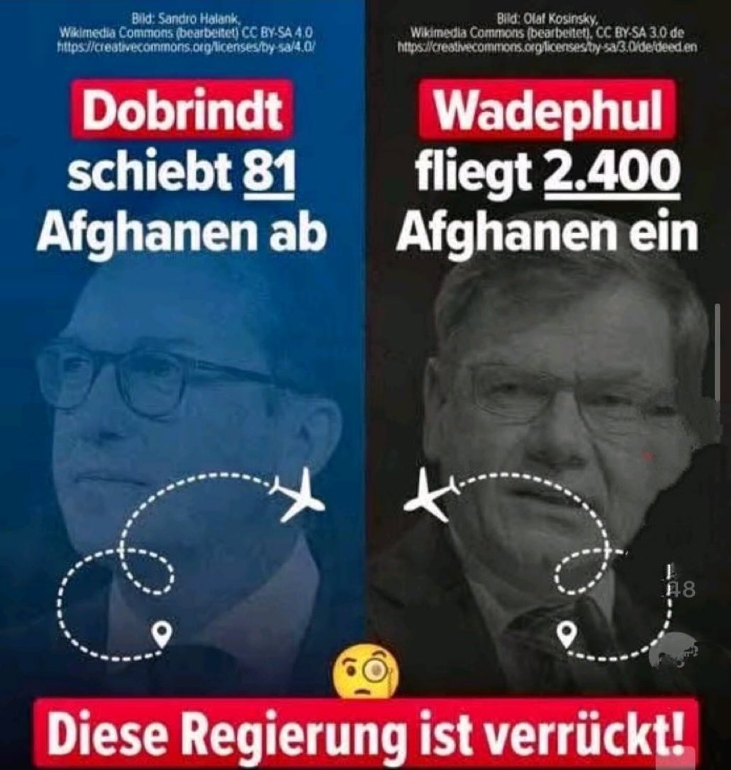 KrahMax's tweet photo. Migrationswende a la Merz! https://t.co/QRqe6nsZ4a